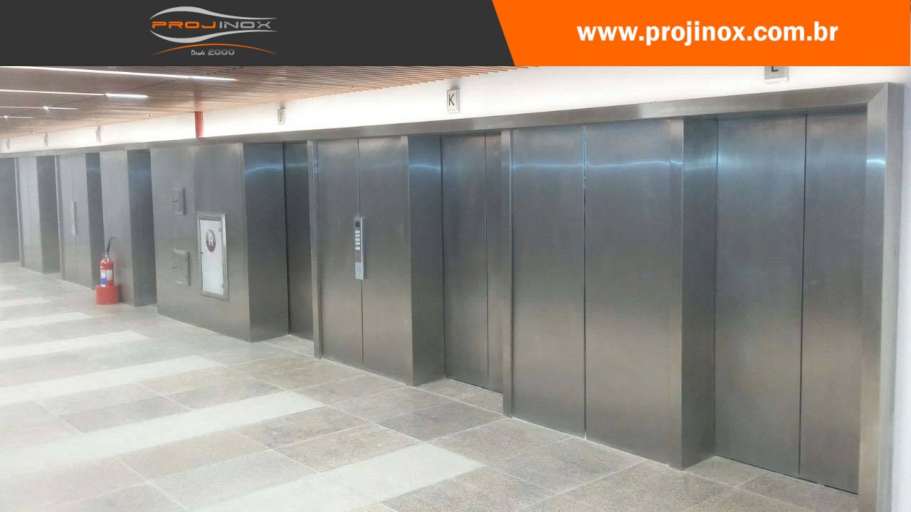Batente em Aço Inox