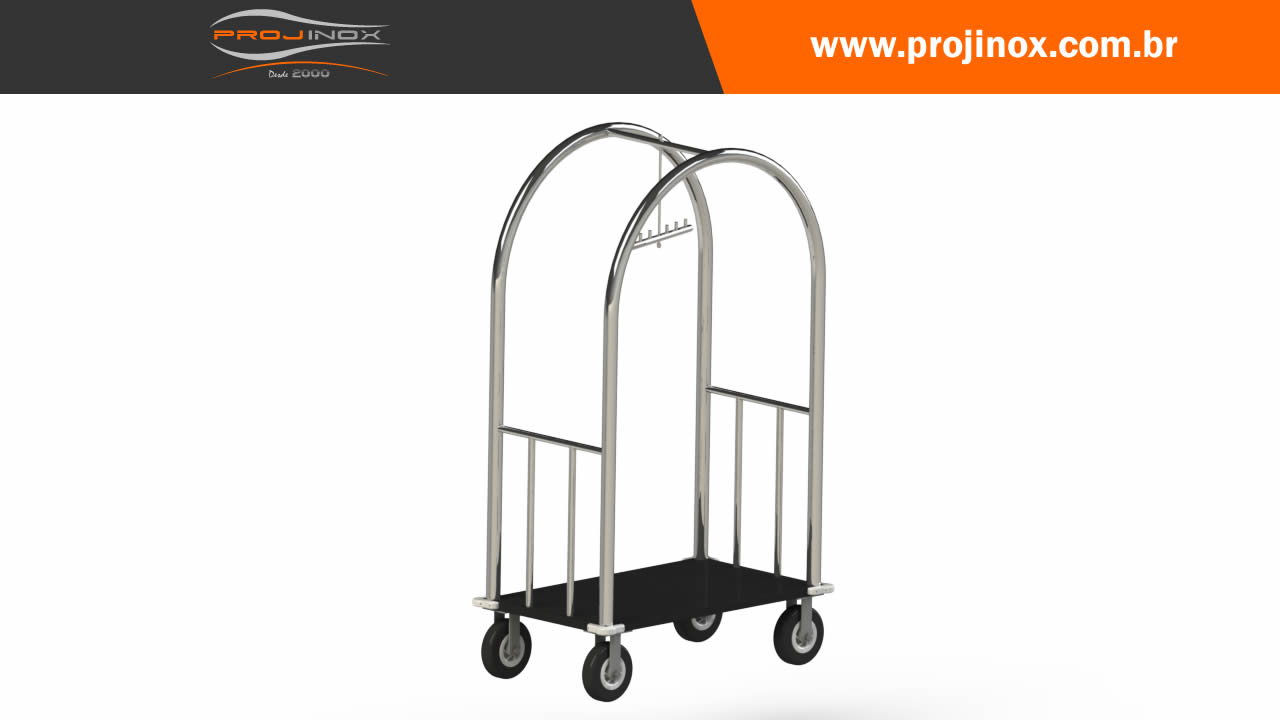 Carro Inox para Bagagem em São Paulo
