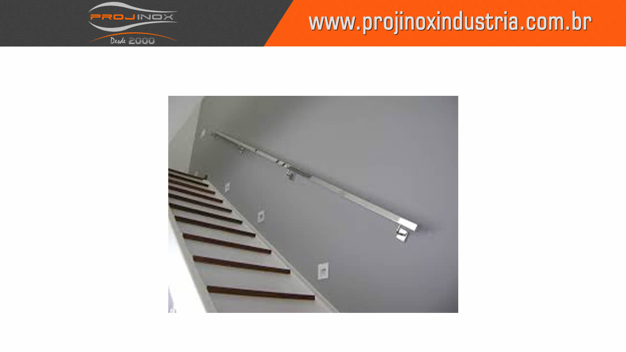Corrimão Residencial em Aço Inox