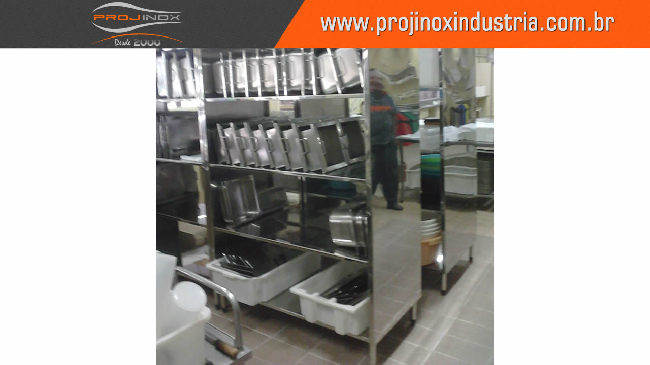 Estante Inox Lisa