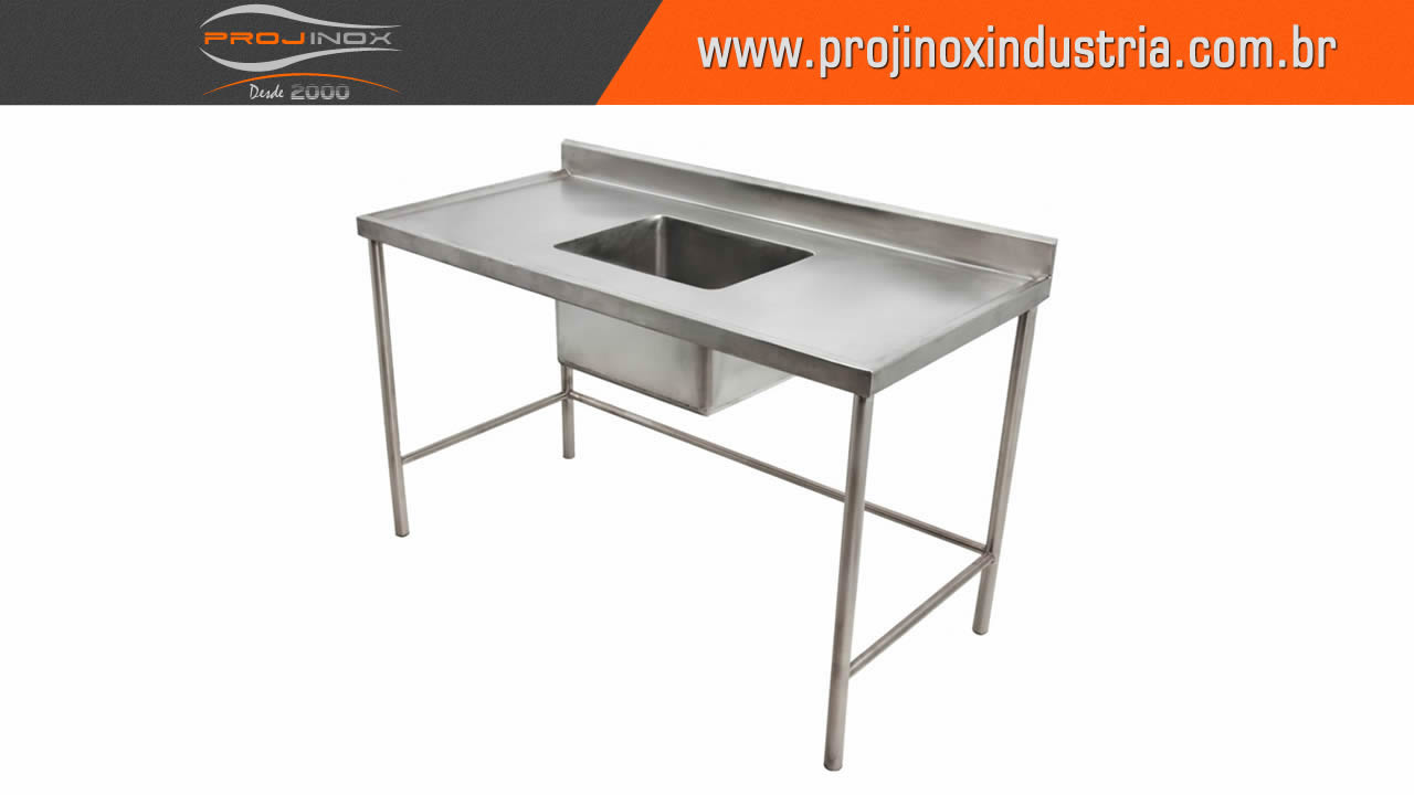 Fabricante de Mesa de Aço Inox
