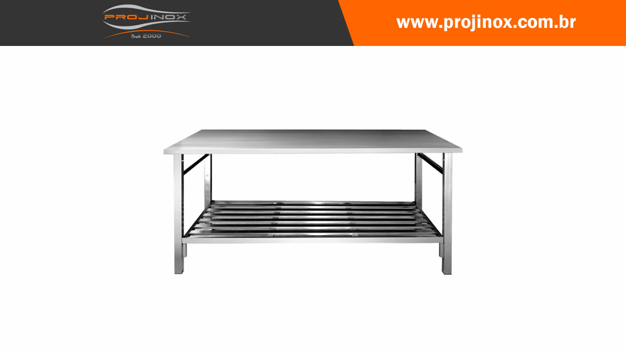 Mesa Inox Perfurada