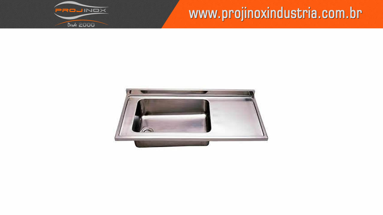 Pia em Aço Inox