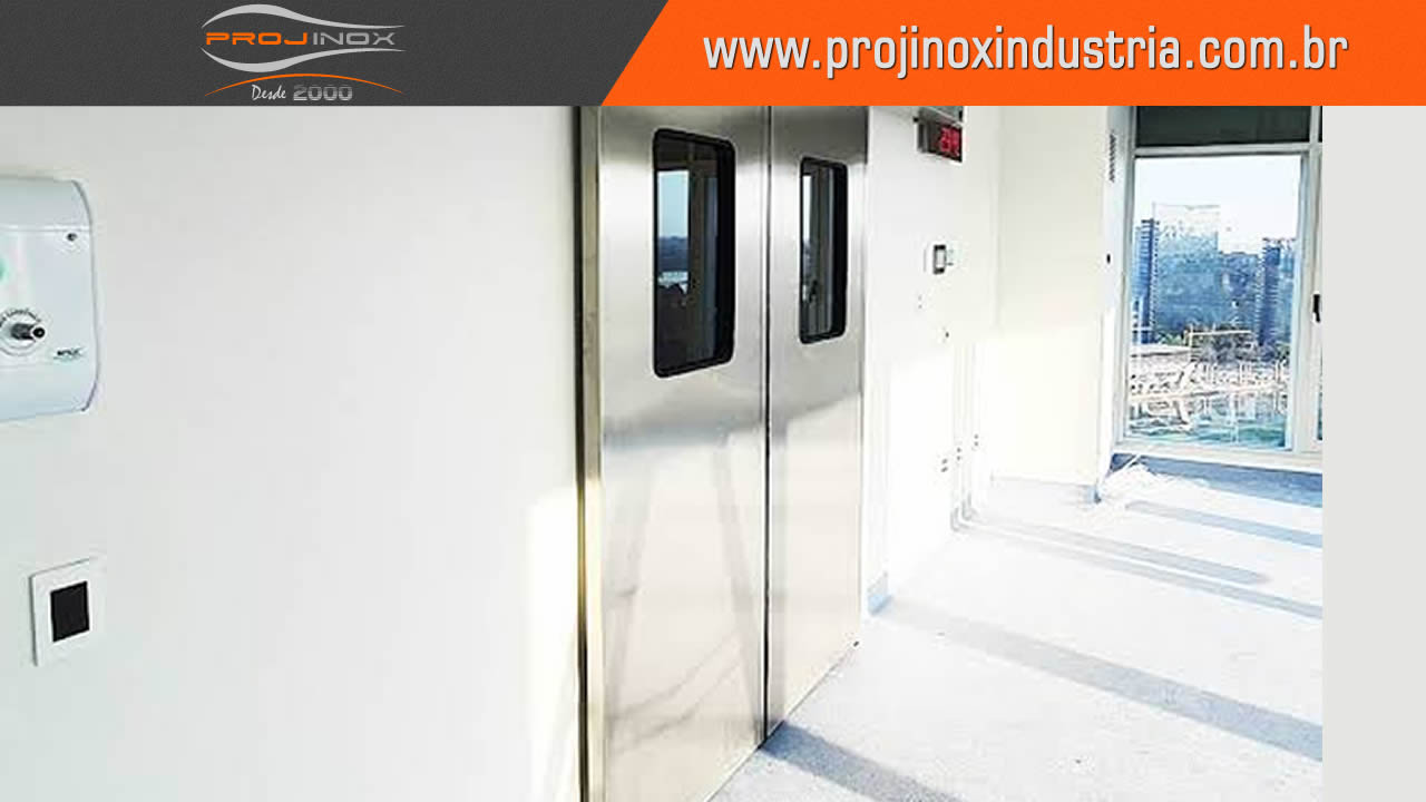 Porta em Aço Inox em São Paulo