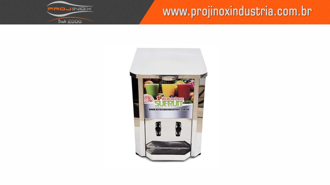 Refresqueira em Aço Inox